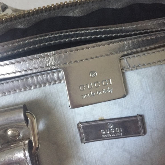 SOLD - Authentic Used Gucci Joy Boston Bag - Picture 6 of 8